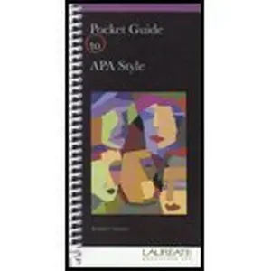 USED-Pocket Guide To APA Style by Perrin (Paperback)