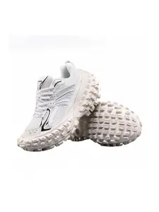 Unisex Thick Sole Sport Shoes, Sneaker 2026, Casual Patchwork Design, Medium Width, Low Top PU Leather, All Seasons Wear, Height Increasing