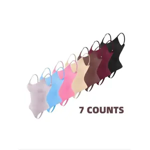Women's Back To School Adjustable Spaghetti Strap Shapewear Bodysuit, Body Sculpting Cami Shaper, Tummy Flattering Wear for Fall, Women Shapewear for All Seasons, Summer Wear 2024