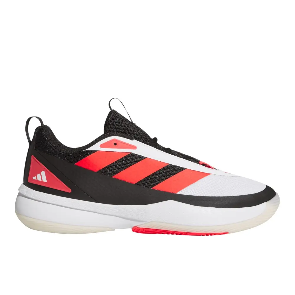 adidas Mens Subzone Basketball Sneakers Shoes - Black, Red, White