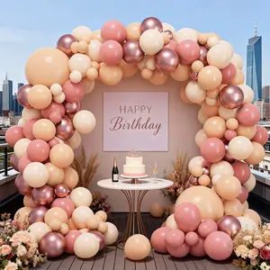 Vintage Arch Set, Balloon Arch Kit, 129pcs Rose Party Decorations, Perfect for Spring Weddings & Birthdays, Bridal Shower Gifts