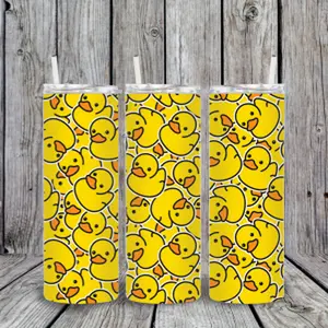 Duck 20oz Tumbler - Comes with Lid and Plastic Straw