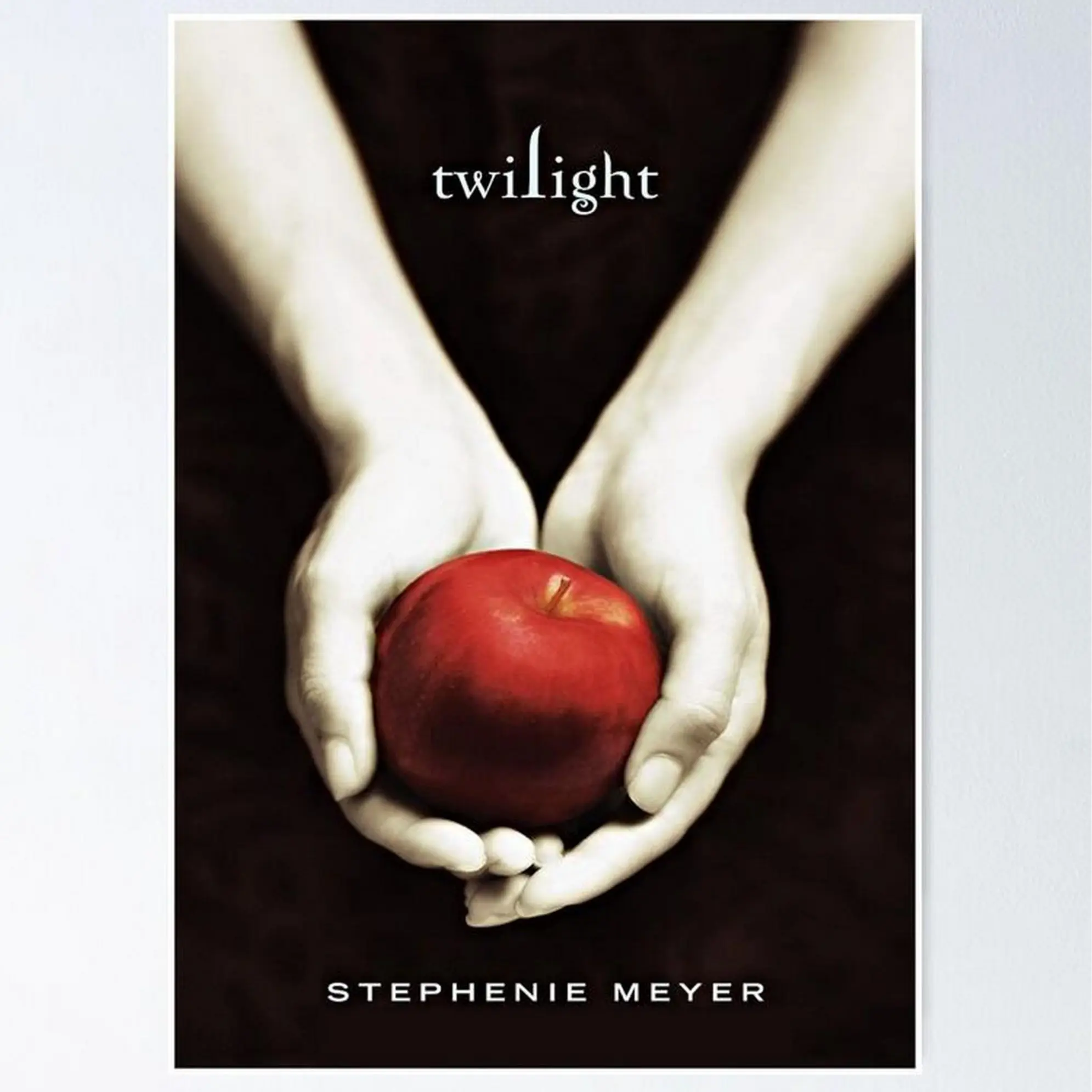 Twilight by Stephenie Meyer Poster poster unframe, Wall Art Print, for Bedroom Decor Lightweight Artwork, No Frame