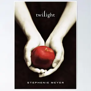 Twilight by Stephenie Meyer Poster poster unframe, Wall Art Print, for Bedroom Decor Lightweight Artwork, No Frame