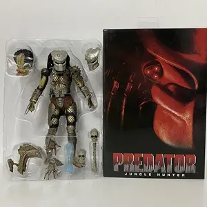 NECA Alien Jungle Hunter Predator Action Figure Model Toy Bookshelf Brinquedos Collection Doll