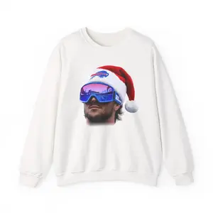 Josh Allen Christmas Sweater,  Football Sweatshirt, Ugly Sweater Party, Winter Apparel