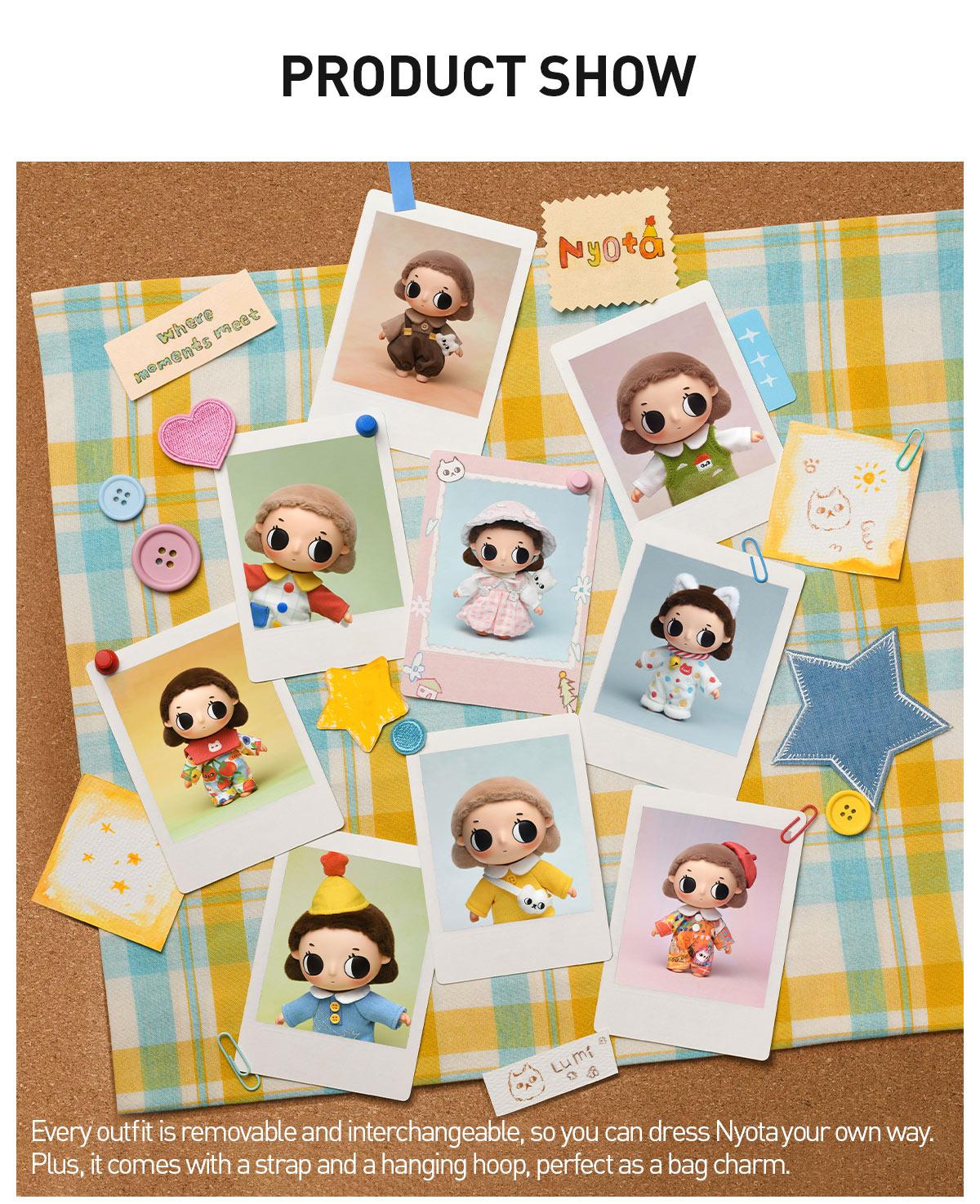 POP MART Nyota Where Moments Meet Series Plush Doll Blind Box