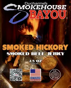 Smoked Hickory Beef Jerky – 2.5 oz and 8.0oz
