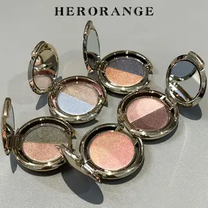 5-Piece Dual-Tone Eyeshadow Palette with Matte & Shimmer Shades | Waterproof, No-Fallout & Beginner-Friendly | Perfect for Halloween, Date Night & Everyday Wear | Ideal Gift for Fall, Christmas & Valentine's | Korean Eye Shadow！