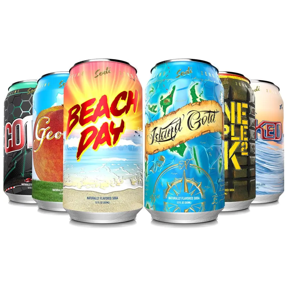 Sodi Pop - Case of 12 Cans Sodi Pop - Case of 12 Cans