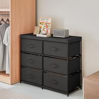 Black-6 Drawers