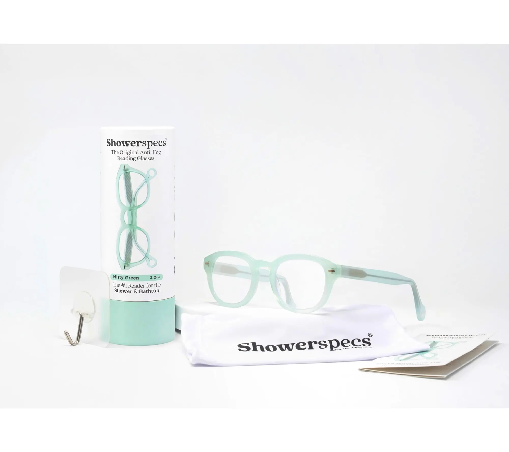 Showerspecs Anti-Fog Readers, 3.0-4.0