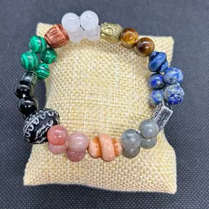 Beautiful crystal buddha bracelet