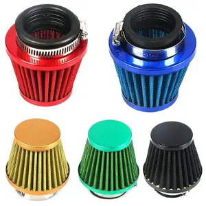 Suitable for ATV Off-Road Motorcycle Mushroom Head Iron Air Filter 38mm Motorcycle Air Filter Cleaner Motor Parts Accessories