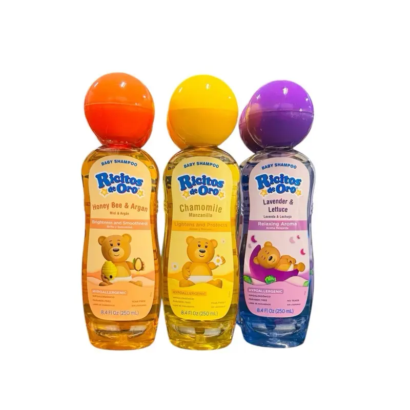RICITOS DE ORO Shampoo - Multi Pack, 2 Bottles, Natural Ingredients RICITOS DE ORO Shampoo - Multi Pack, 2 Bottles, Natural Ingredients