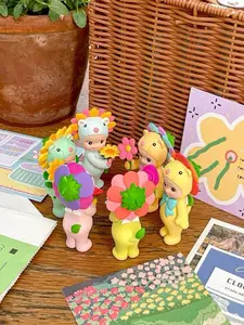 JD - Flower Adorable Perching Pal Mystery Box | Tiny Adhesive Decor Series | Limited Edition Surprise Figurine