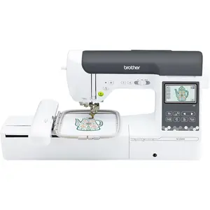 Brother SE2000 Computerized Sewing and Embroidery Machine with 5" x 7" Embroidery Field, 241 Stitches, 13 Fonts, Wireless LAN, 3.7" Touchscreen, Artspira App, and Color Sort