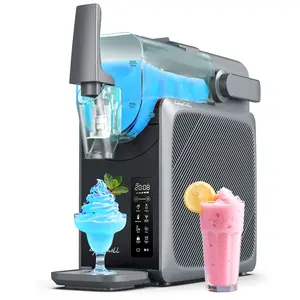Slushie Machine, 68 oz Slushy Machine with Self-Cleaning Function, 24-Hour Delay Start&Cold Retention,