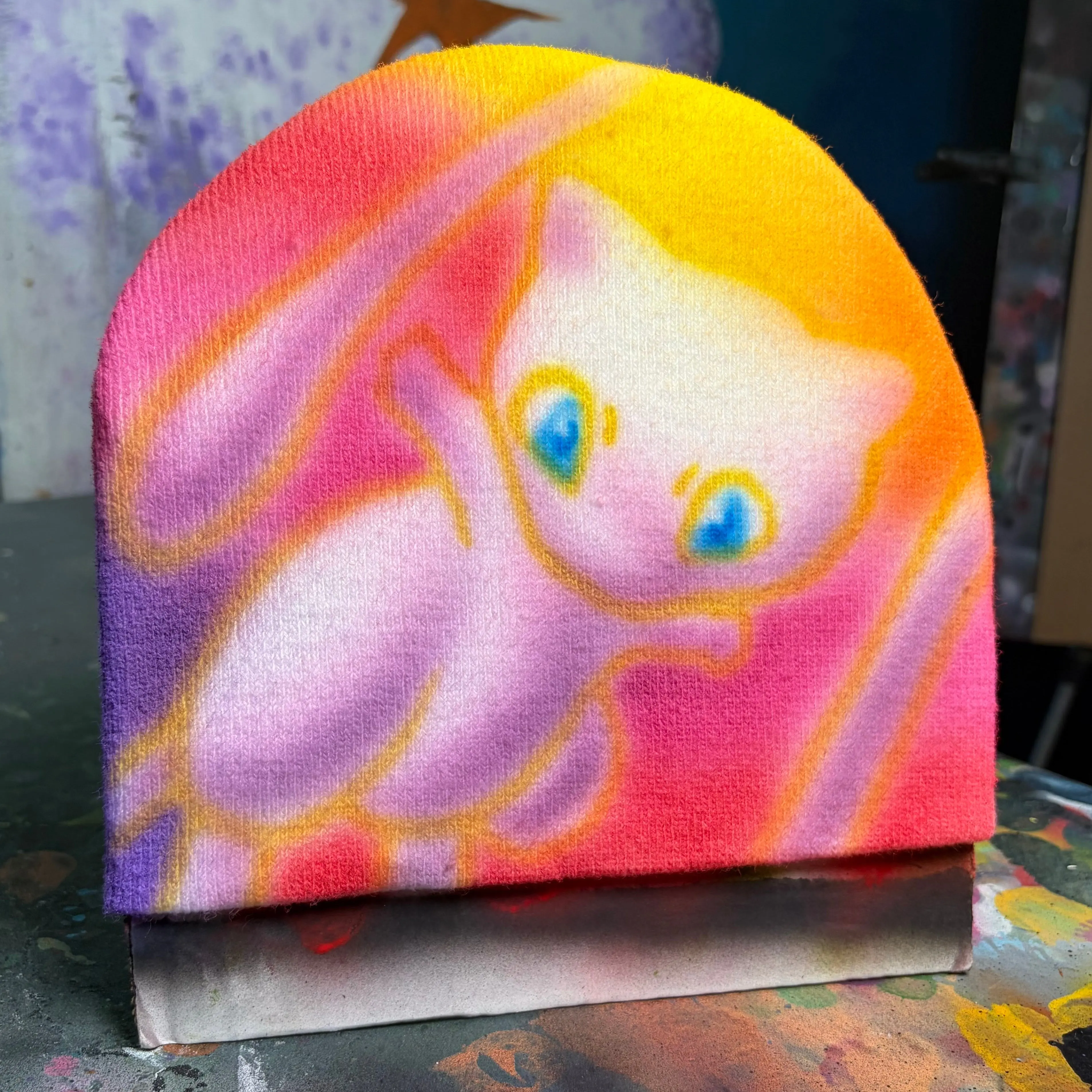 “RAINBOW FLOW” BEANIE