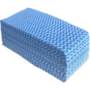 Disposable cleaning cloths multipurpose heavy duty disposable dish cloth dish rags for kitchen 787 x inches 50 countspackblue