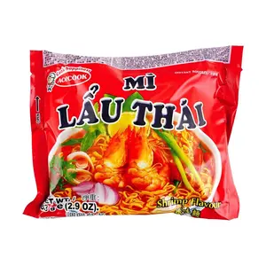 Acecook Vietnam Mi Lau Thai Tom Yum Shrimp Flavor Instant Noodles 83g - Authentic Vietnamese Taste