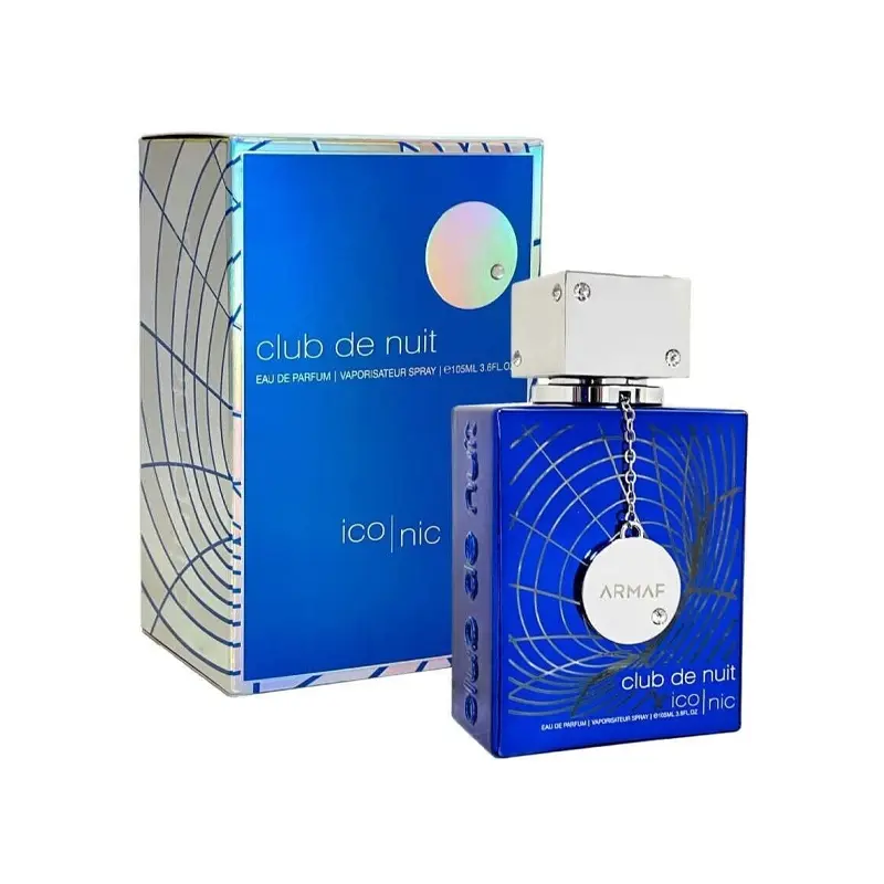 Armaf Club de Nuit Blue Iconic for Men Eau de Parfum Spray, 3.6 Ounce