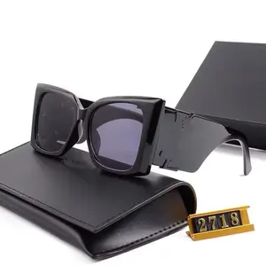 Oversized Black Square Sunglasses for Women, Luxury Fashion Chunky Frame Shades, UV Protection Retro Cat Eye Style Glasses for Driving Travel Beach Streetwear.