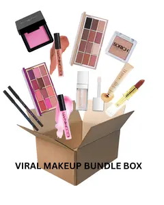 Viral Makeup Bundle, full size products, eyeshadow, lip gloss, lipstick, full makeup set
