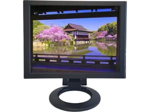 ViewEra V158HB Black 15" HDMI/BNC LCD/LED Security Computer Monitor, 350cd/m2, 700:1, HDMI, BNC In/Out, D-Sub
