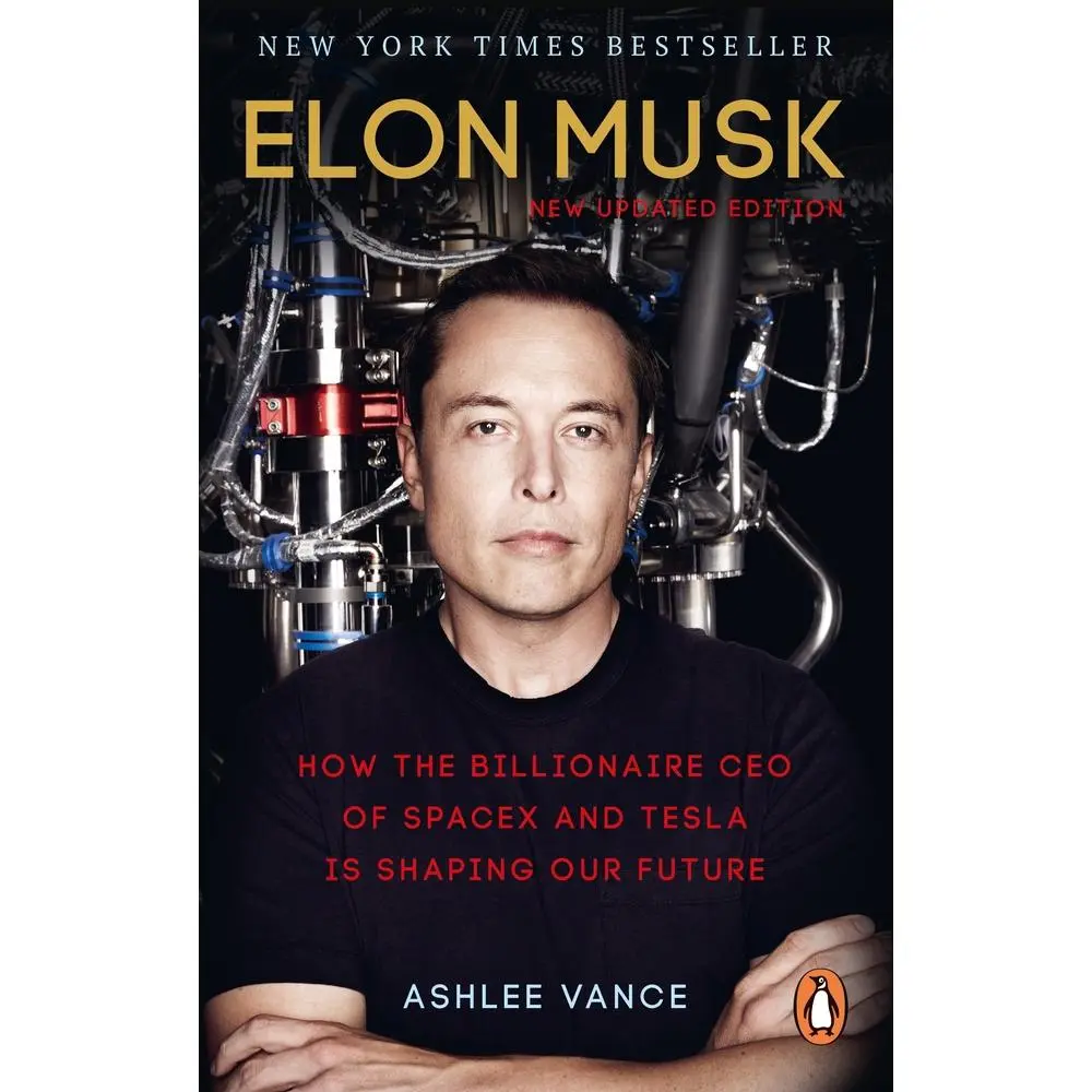 USED Book - Elon Musk: How the Billionaire CEO of SpaceX and Tesla is Shaping our Future by Ashlee Vance (Paperback) - english