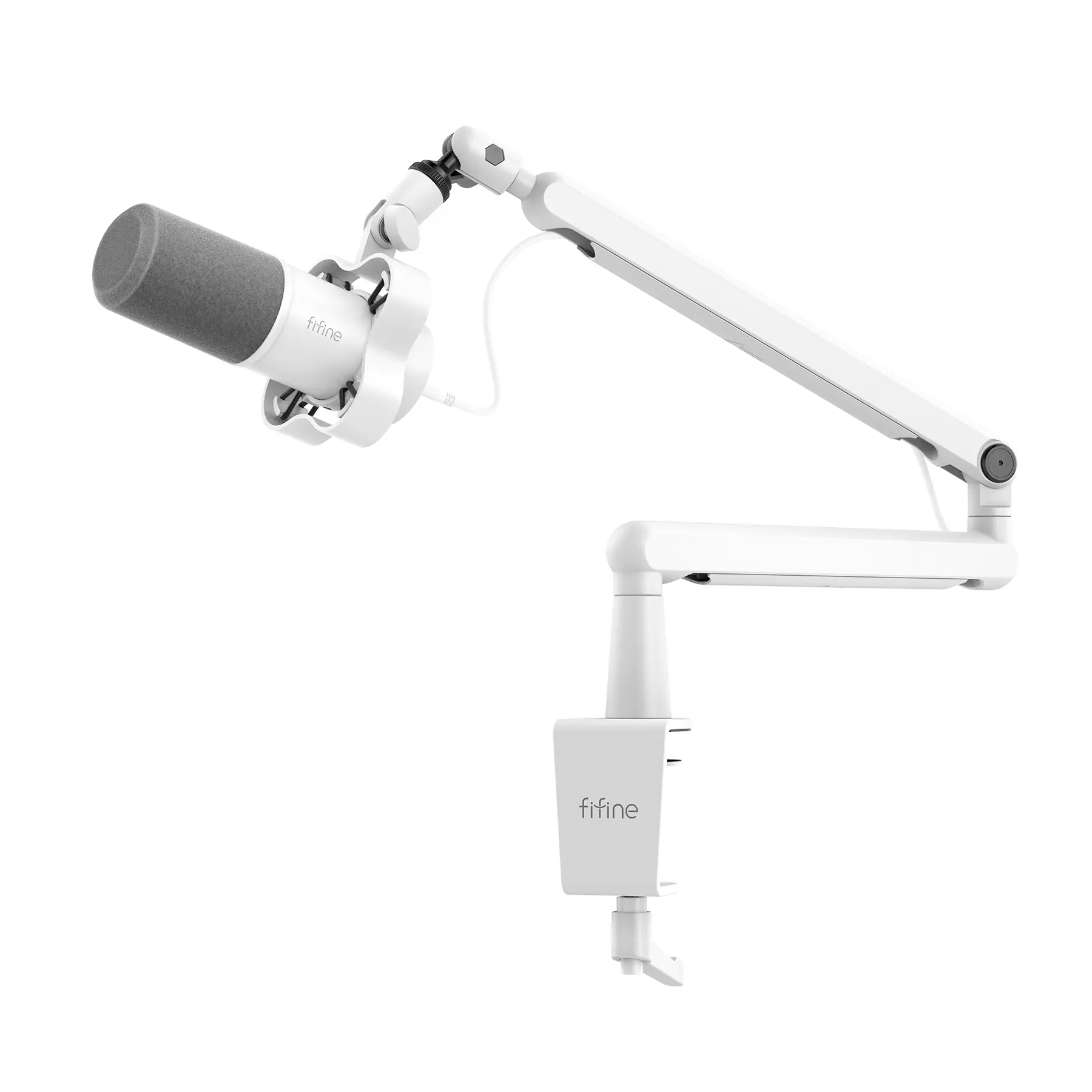 White with Special Shock Mount