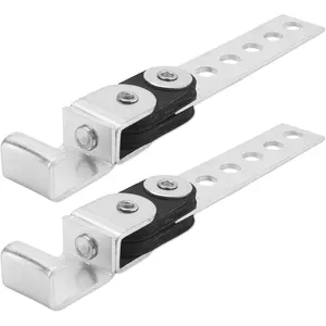 2-Pack Swivel Exhaust Hangers - Universal Rotating Muffler Brackets Universal Fit