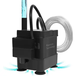 110V Automatic Submersible Small Water Pump With Level Sensor Mini HVAC Condensate Pump For Dehumidifier Air Conditioner Ice Maker Furnace Air Cooler Auto Shut Off PM01