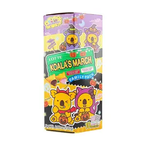LOTTE Japan Koala's March Halloween Strawberry+Chocolate Cookies 6.89 oz