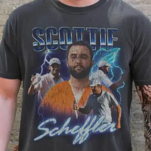 Vintage Scottie Scheffler "Golf Legend" T-Shirt - Limited Arrest Edition,Gift For Men & Women