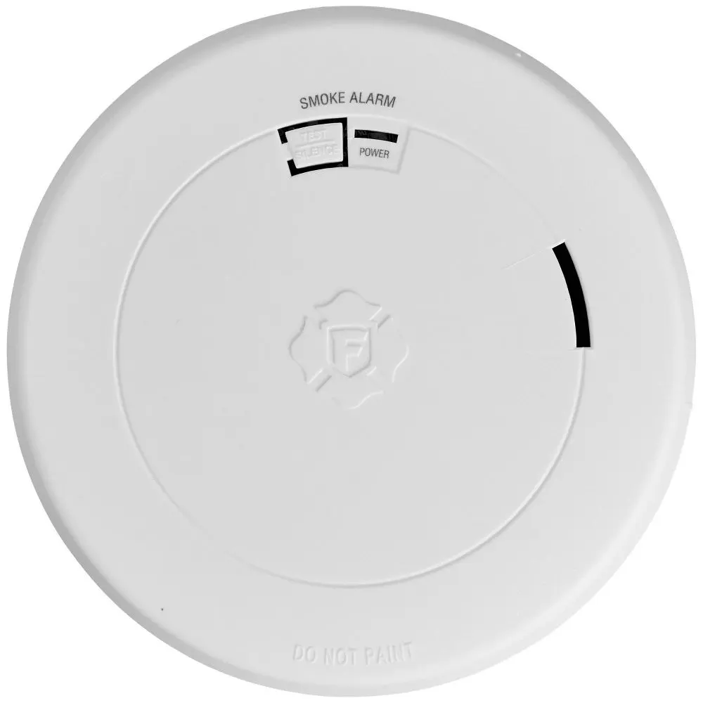 First Alert Slim Smoke Alarm - 10-Year Sealed Battery Powered, Advanced Detection, Easy to Install, 0.58 lbs, 1 Non-Universal Lithium Ion Battery