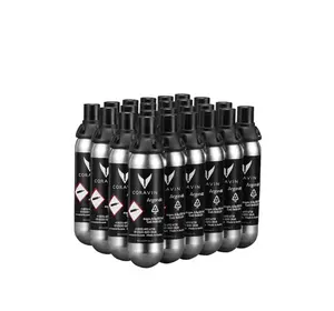 Coravin Stainless Steel Argon Gas Capsules | Compatible with Coravin Wine Preservation System | Each Capsule Preserves up to 15 Glasses - 24 Pack