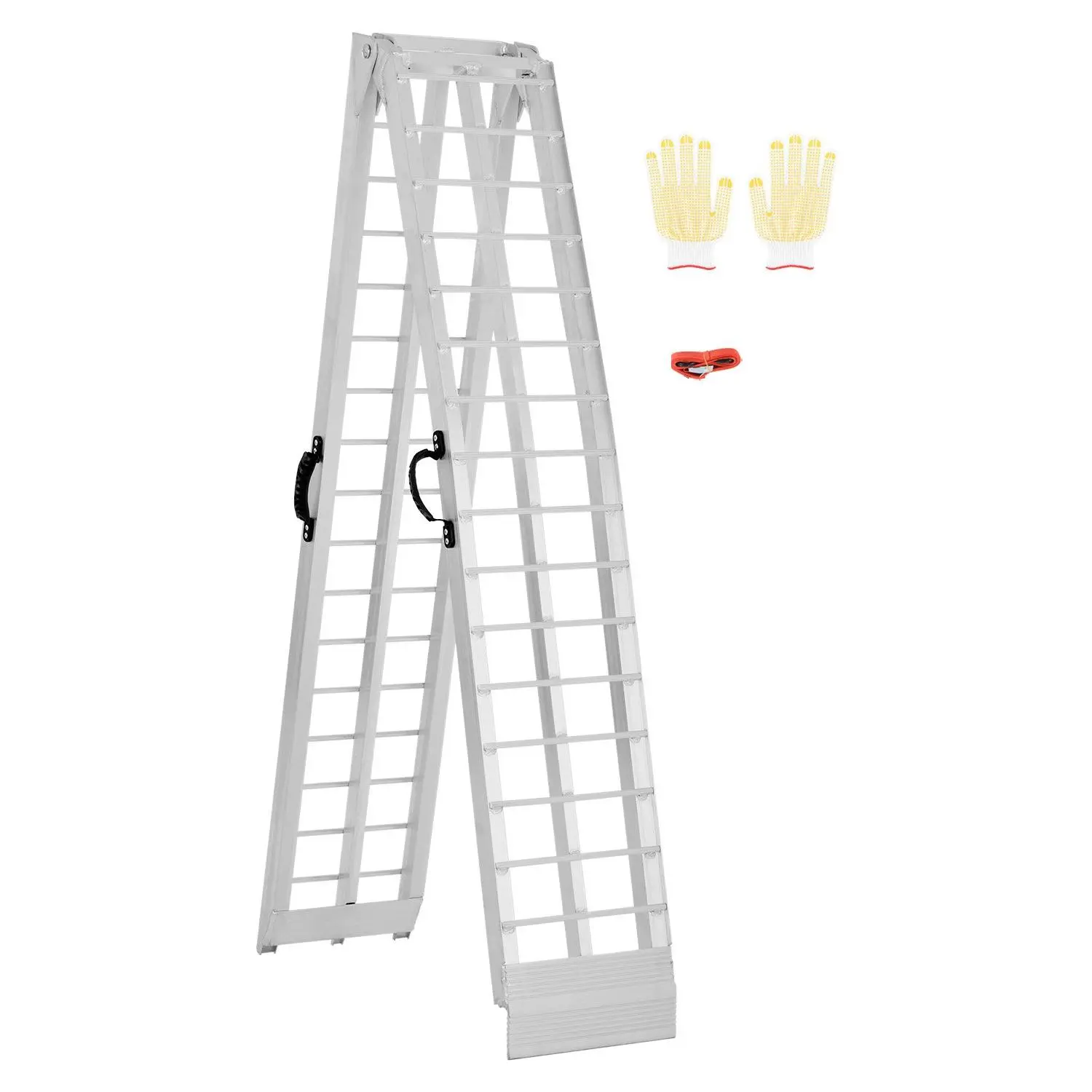 VEVOR Aluminum Ramps, 600 lbs, 1Pcs Heavy-duty Ramps with Wider Ramp ...