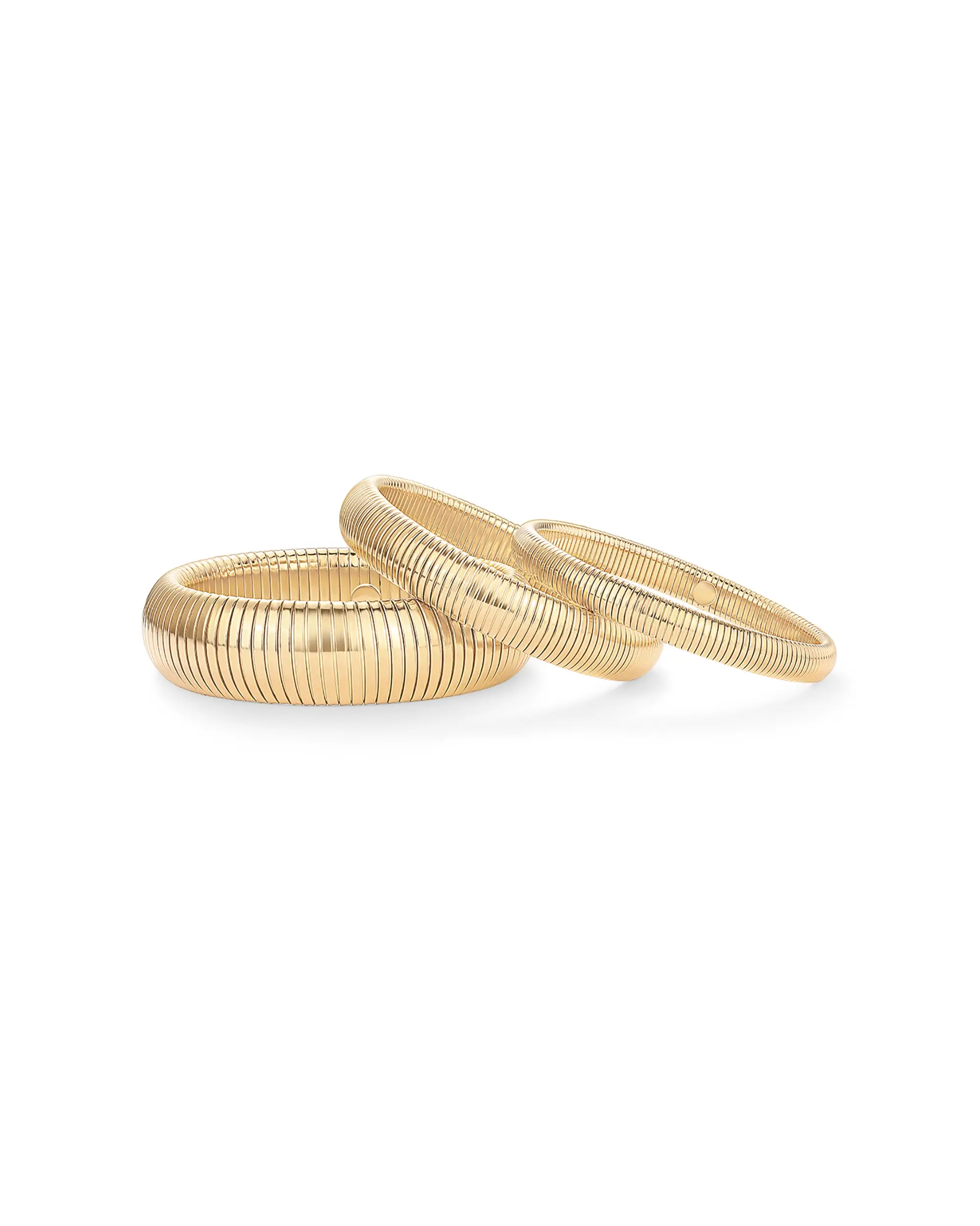 PAVOI 14K Gold Plated Chunky Snake Chain Bangle Bracelet for Women - Stainless Steel Stretch Bracelets 8mm Wide PAVOI 14K Gold Plated Chunky Snake Chain Bangle Bracelet for Women - Stainless Steel Stretch Bracelets 8mm Wide