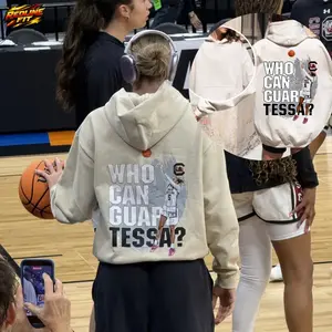 Who Can Guard Tessa Shirt, South Carolinas Chloe Kitts, Sweatshirt, Hoodie, Basketball Casual Tee, Graphic Sport Gift For Fan