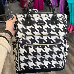 Houndstooth ReadyGo Clinical Bag Canvas