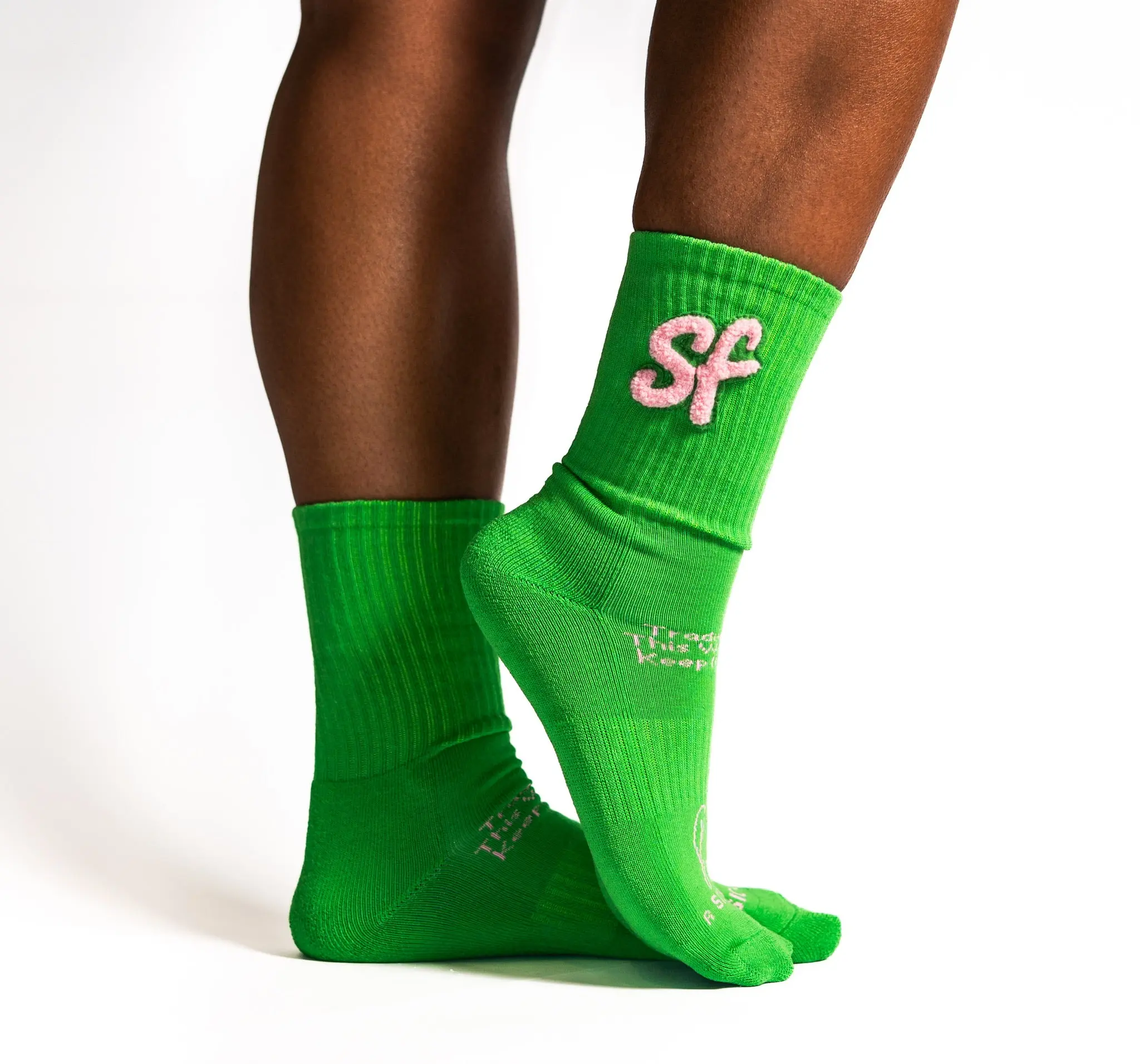 The Yard Classics- 3 Pack Menswear Compression Socks with Chenille Embroidered Detailing for All Seasons School Spirit & Cultural Outfits