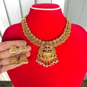 Brass Jewelry with earrings. New design ready to wear.