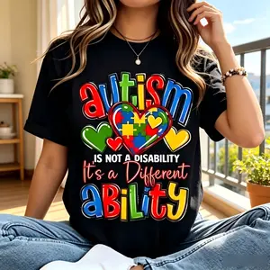 Autism Is Not A Disability It’s A Different Ability Women’s T-Shirt#Women’s Tee