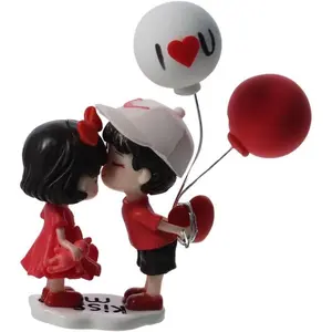 BYOBY Couple Ornaments - Cute Cartoon Couples Action, Car Interior Accessories for Cars, Birthday Gifts