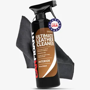 Carfidant Ultimate Leather Cleaner - Cleans, Restores & Protects Car Seats, Coach, Purses, Handbags, Furniture, Shoe, Boot, Sofa, Car Interior