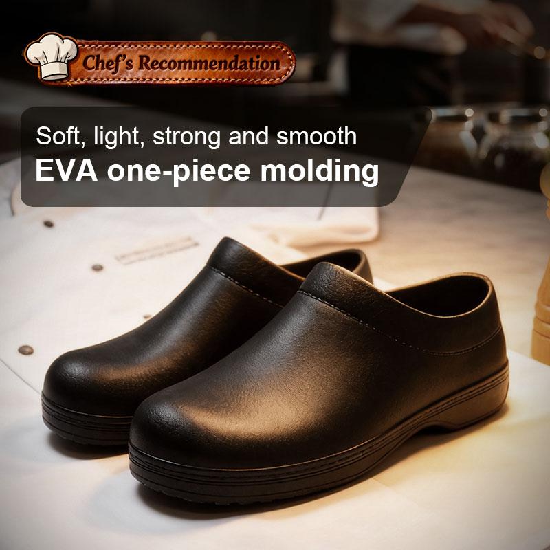 TEER Unisex work shoes，all-season daily wear，Solid color, non-slip，Waterproof and oil stain，EVAvamp Easy to maintain