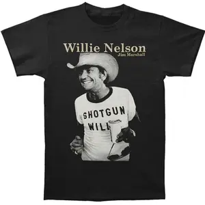 Willie Nelson Unisex T-Shirt, Timeless Country Music Cotton Tee YR290109
