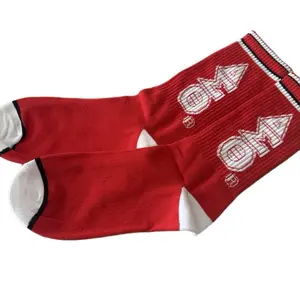 Delta Sigma Theta socks