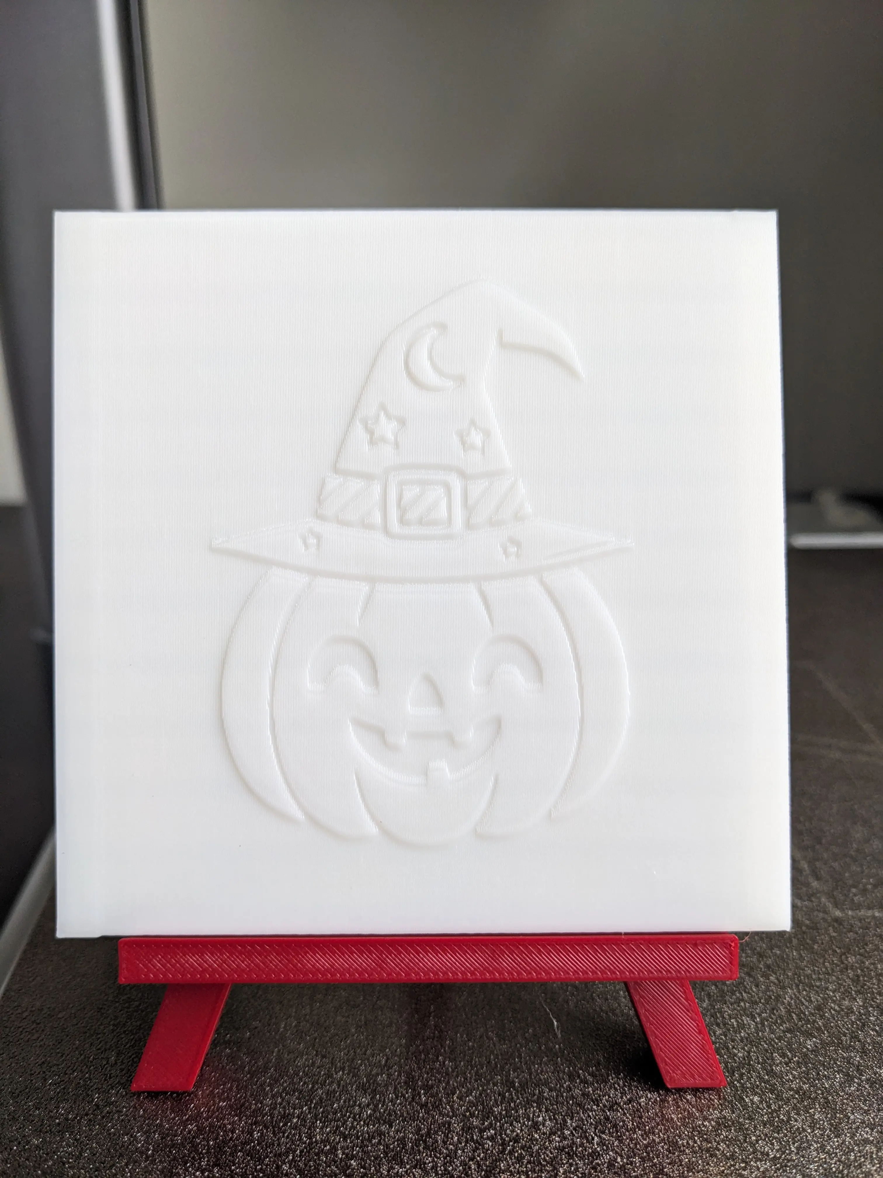 3D Relief Mini Canvas Paint Kit with Easel - Complete DIY Art Kit with 3.5" PLA Canvas, Paints, & Brushes | Made to Order